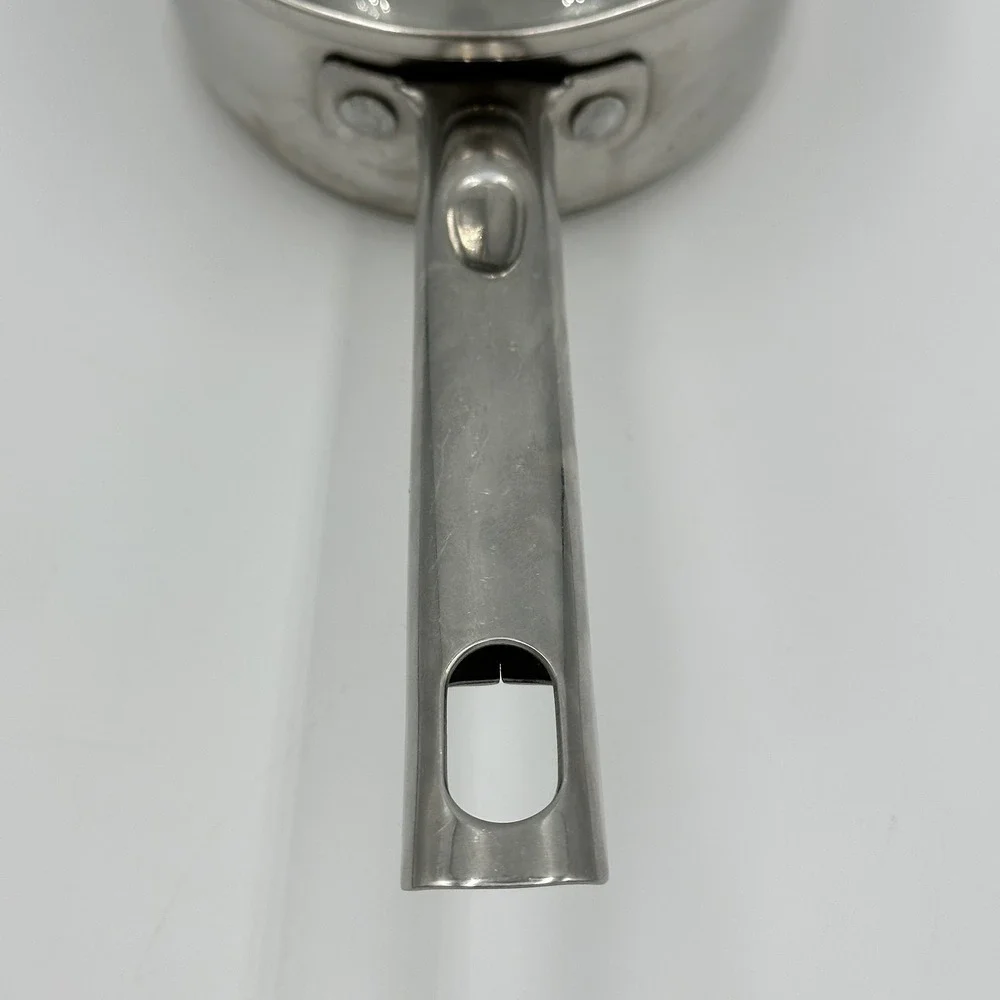 Tabletops Unltd, Professional Stainless Steel 1 Qt Sauce Pan Cookware & lid